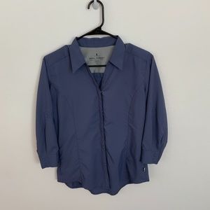 Royal Robbins Technical Snap Front Blouse - XS